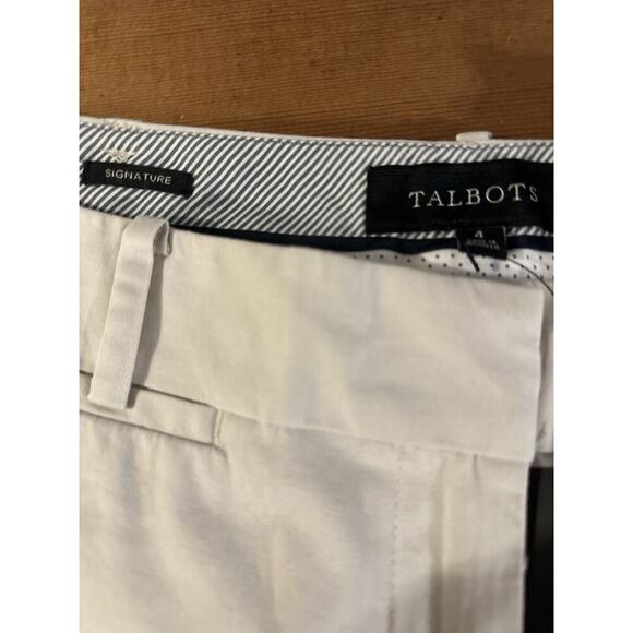 Talbots Signature High Waisted Pants Women Sz 4 Officecore Business Professional - Picture 3 of 8